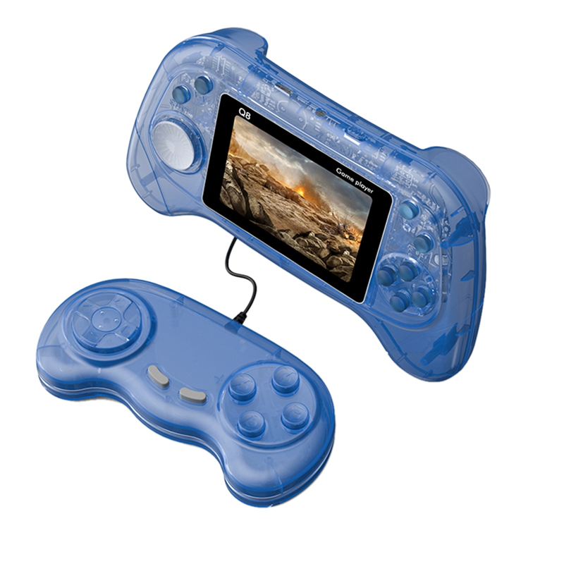 Q8 Handheld Game Console 3.0 Inch Screen 800-In-1 Classic Games 2 Player Support TV Connection for Kids Children C. 