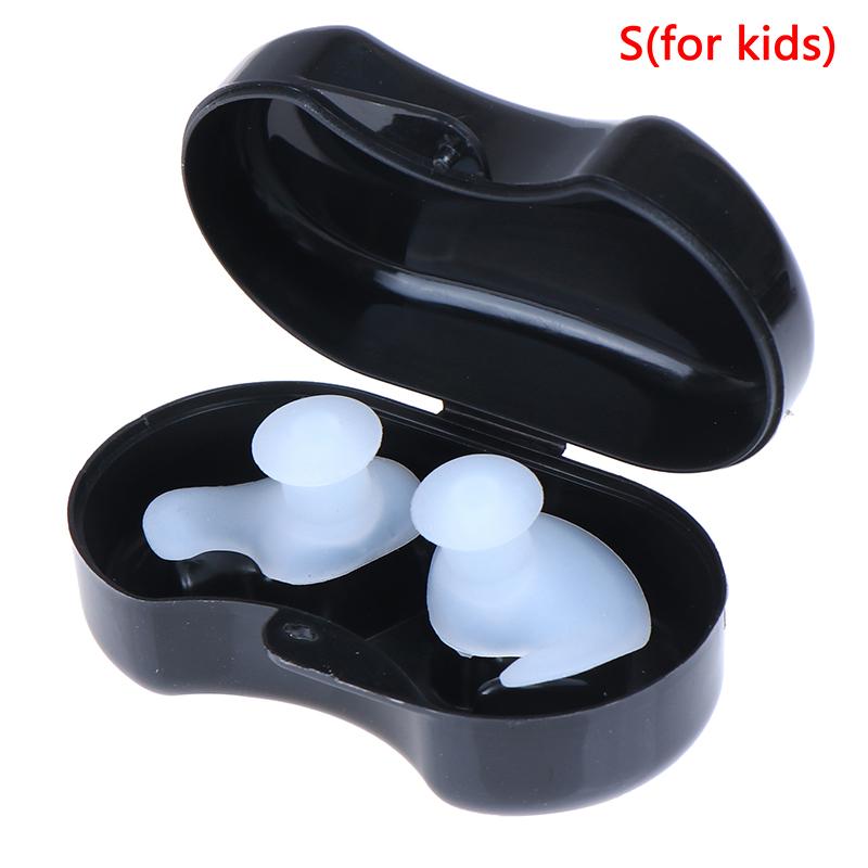 1 Pair Soft Silicone Ear Plugs Reusable Noise Reduction For Sleep. 