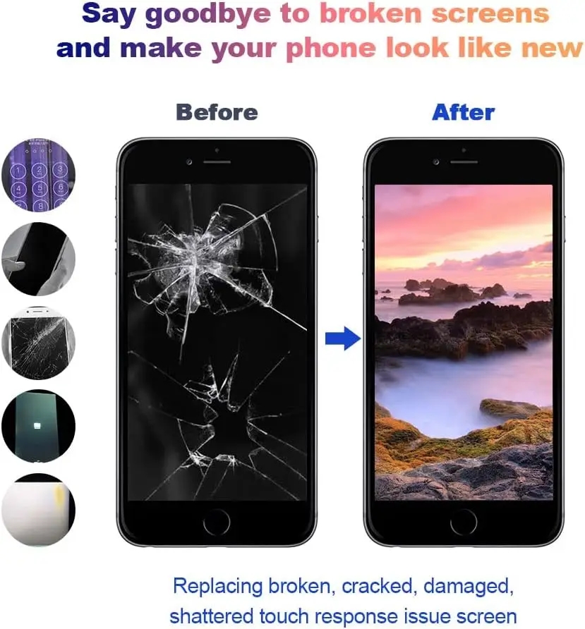 LCD For Samsung Galaxy J7 Prime SM-G610F G610Y G610M G610 Display Touch Screen Digitizer Assembly Replacement Parts. 