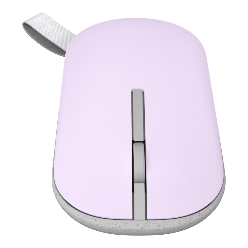 Asus MD100 Marshmallow Mouse - 2.4G and Bluetooth Wireless - Optical Tracking - 1600 DPI - Compact - Colorful - Portable. 