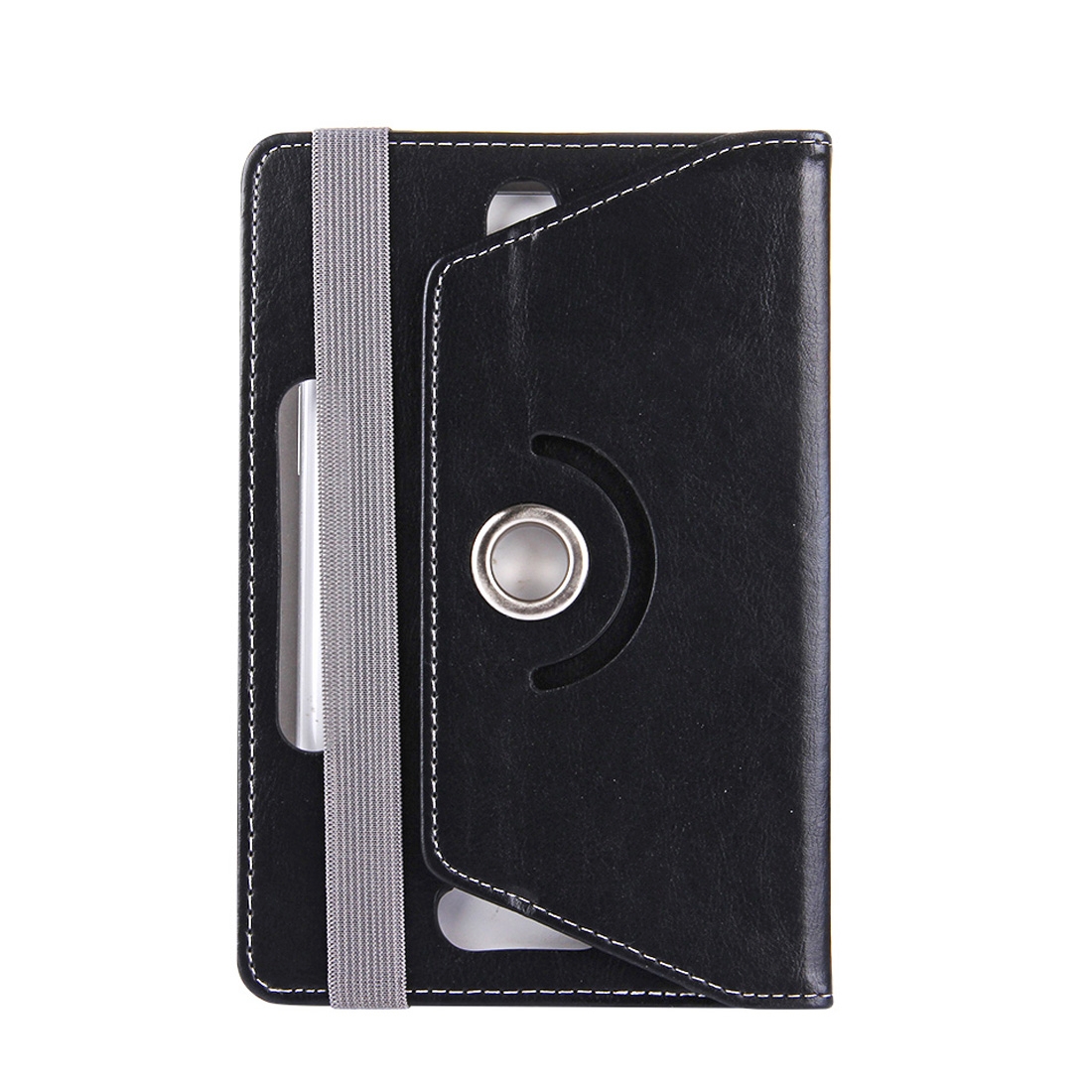 7 inch Tablets Leather Case Crazy Horse Texture 360 Degrees Rotation Protective Case Shell with Holder for Galaxy Tab A 7.0 / T280 & Tab 4 7.0 / T230 & Tab Q T2558, Colorfly G708, Asus ZenPad 7.0 Z370CG, Huawei MediaPad. 