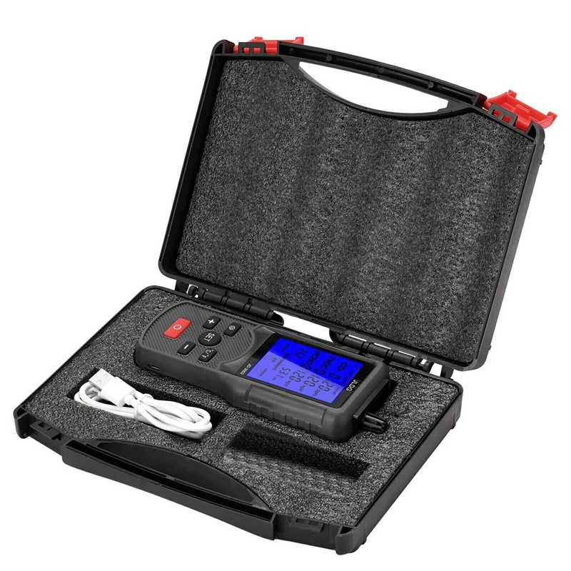 Jldg Air Quality Tester Co2 Tvoc Meter Temperature Humidity Measuring Device Carbon Dioxide Monitor with Lcd Screen. 