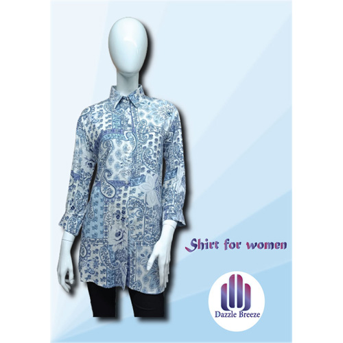 Dazzle Breeze's Printed Women Shirt
