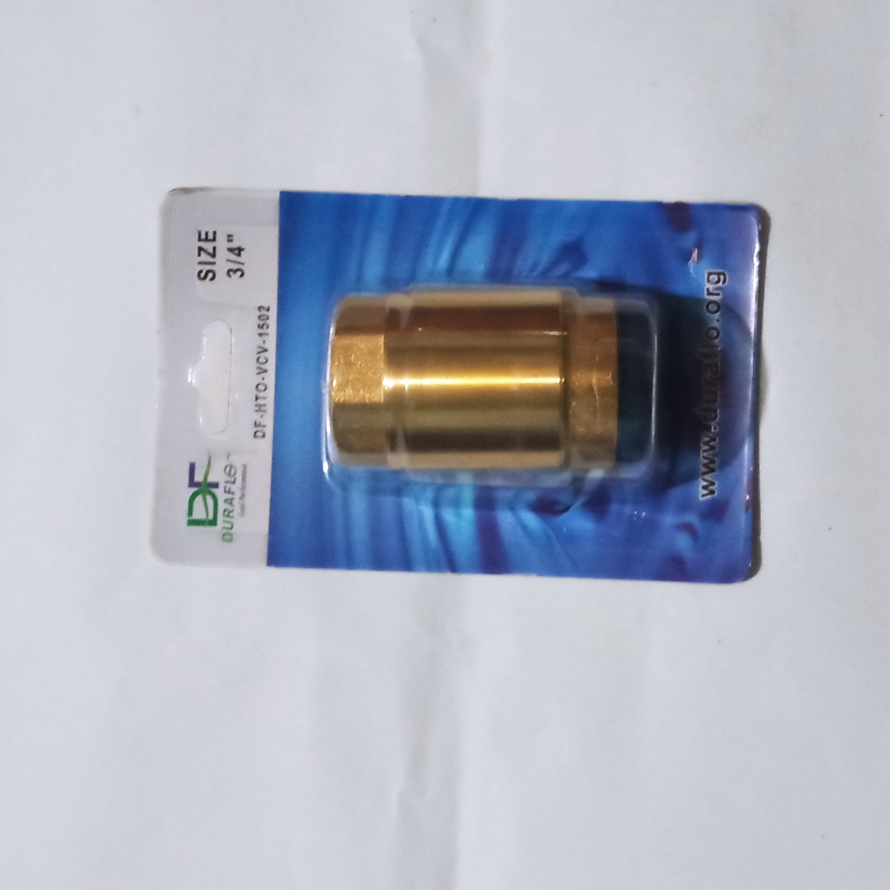 3/4" Spring Check Valve. 