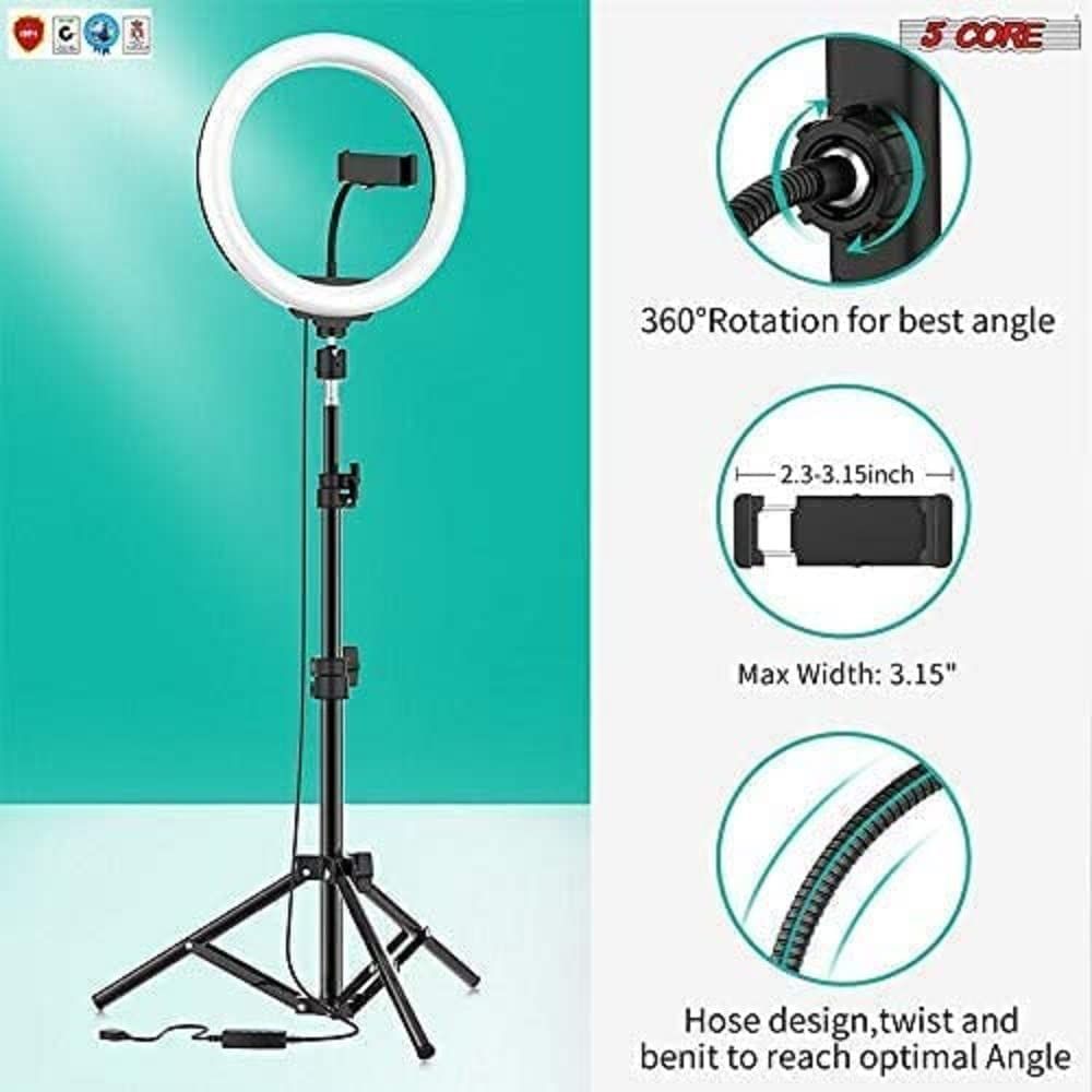 TIKTOK Ring lights 12 Inch for best photography -with stand. 
