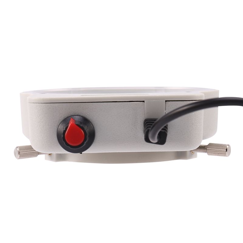 48 LED Industrial Microscope Camera Light Source Ring Lamp Light Illuminator Lamp Adjustable Brightness USB Interface. 