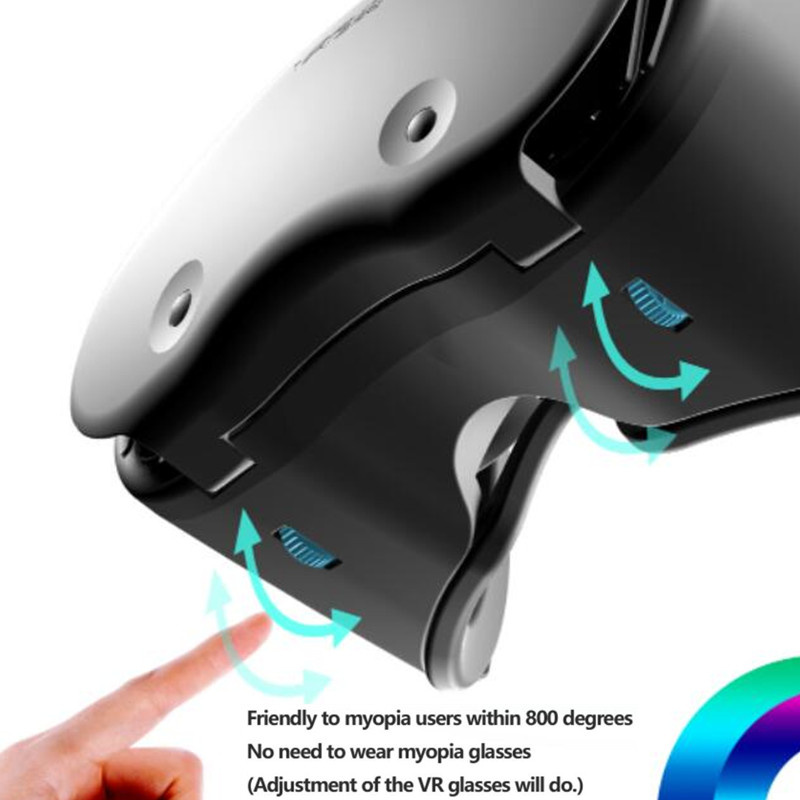 Original VRG X7 VR Virtual Reality VR Glasses Box Google Cardboard VR Headset Helmet 3D GLASSES for IOS Android 5-7 Smartphone. 