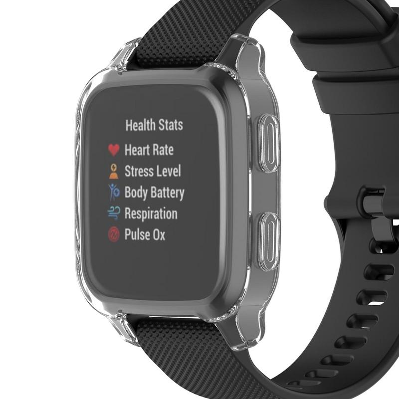 Protection Case For Garmin Venu SQ Smart Watch Plating TPU Soft Cover Full Screen Protector Shell For Garmin Venu Sq 2 Case. 