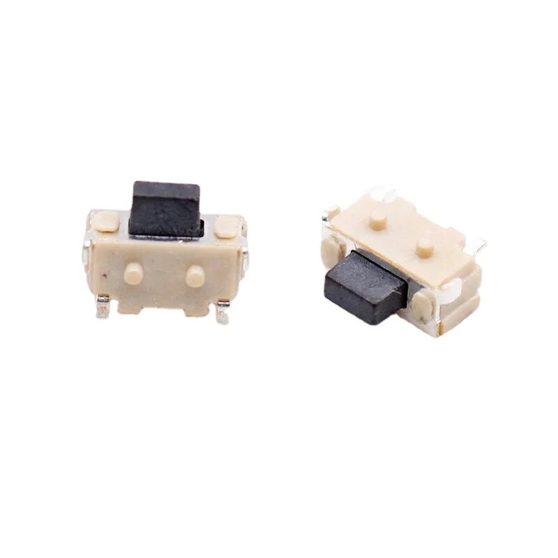 20Pcs/Lot Micro Switch 2x4x3.5MM Bracket Tact Switch 2*4*3.5mm keys Side buttons Switch SMD MP3/MP4