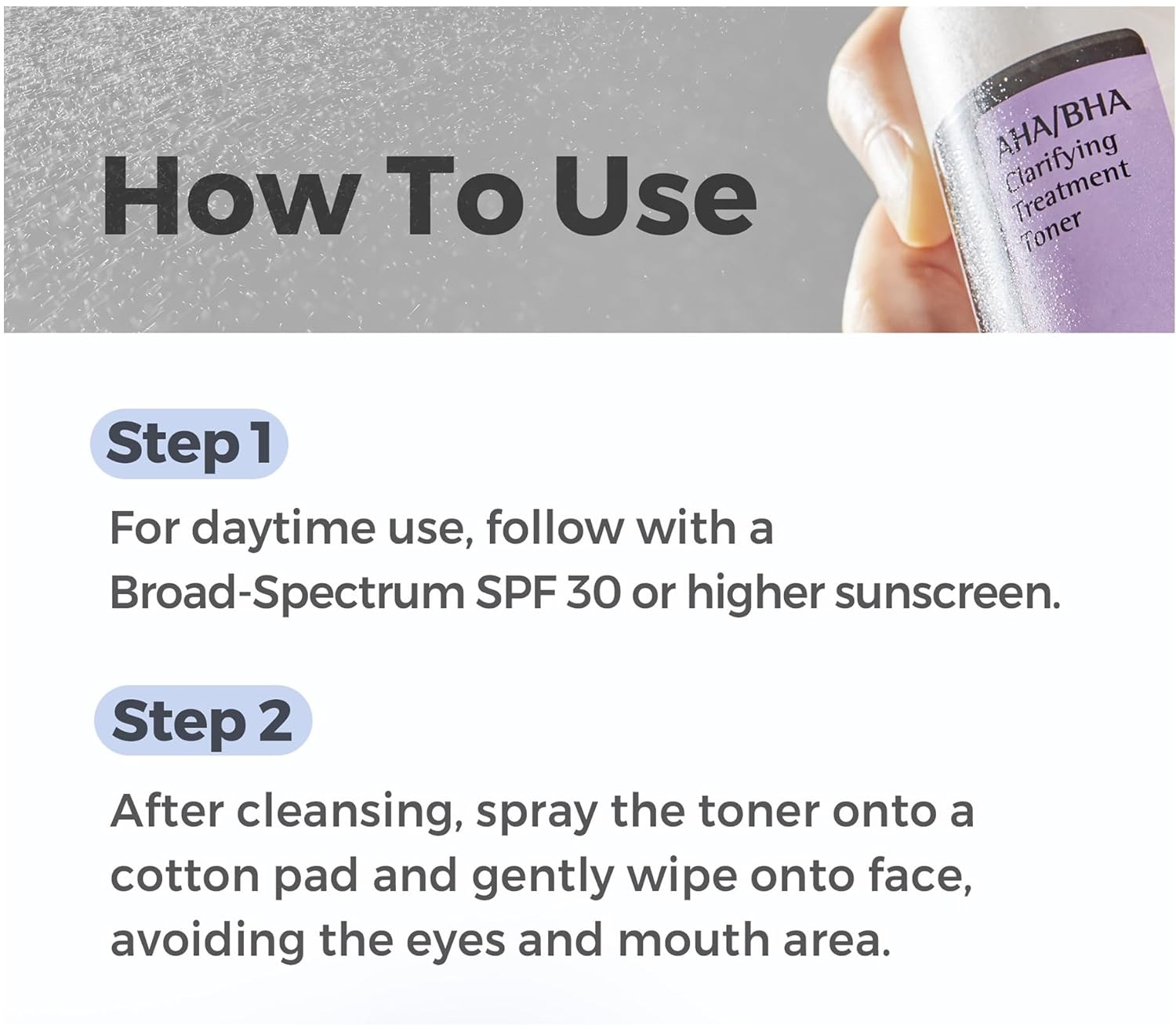 Cosrx Aha/Bha Clarifying Treatment Toner-50ml. 