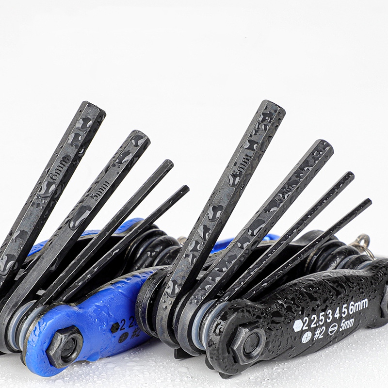 WEST BIKING Bicycle Repair Tools Set 8 in 1 Multitool Mtb Wrench Chain Hex Spoke Kit Accessories Bike Tools. 