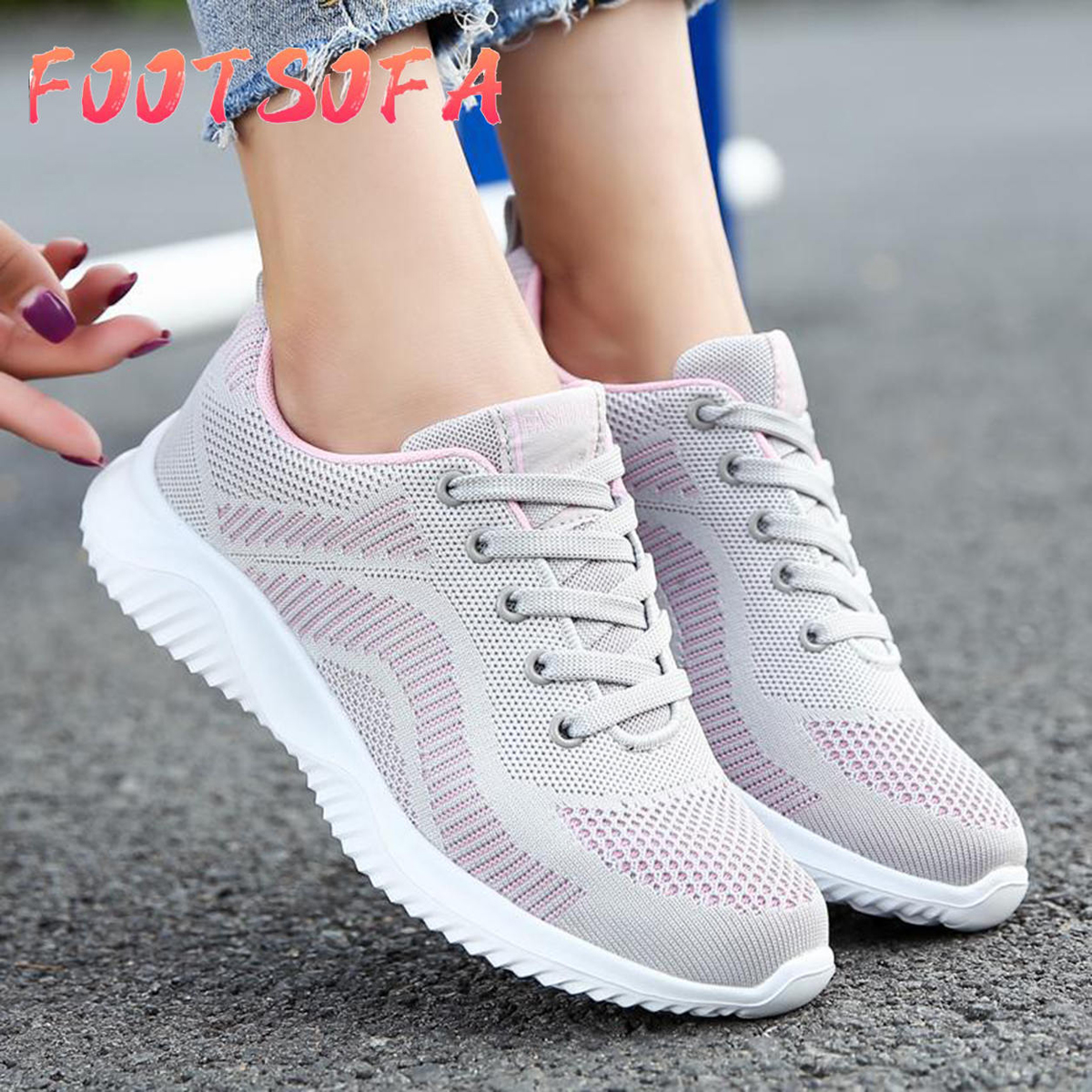 nike women's mesh fashion sneakers