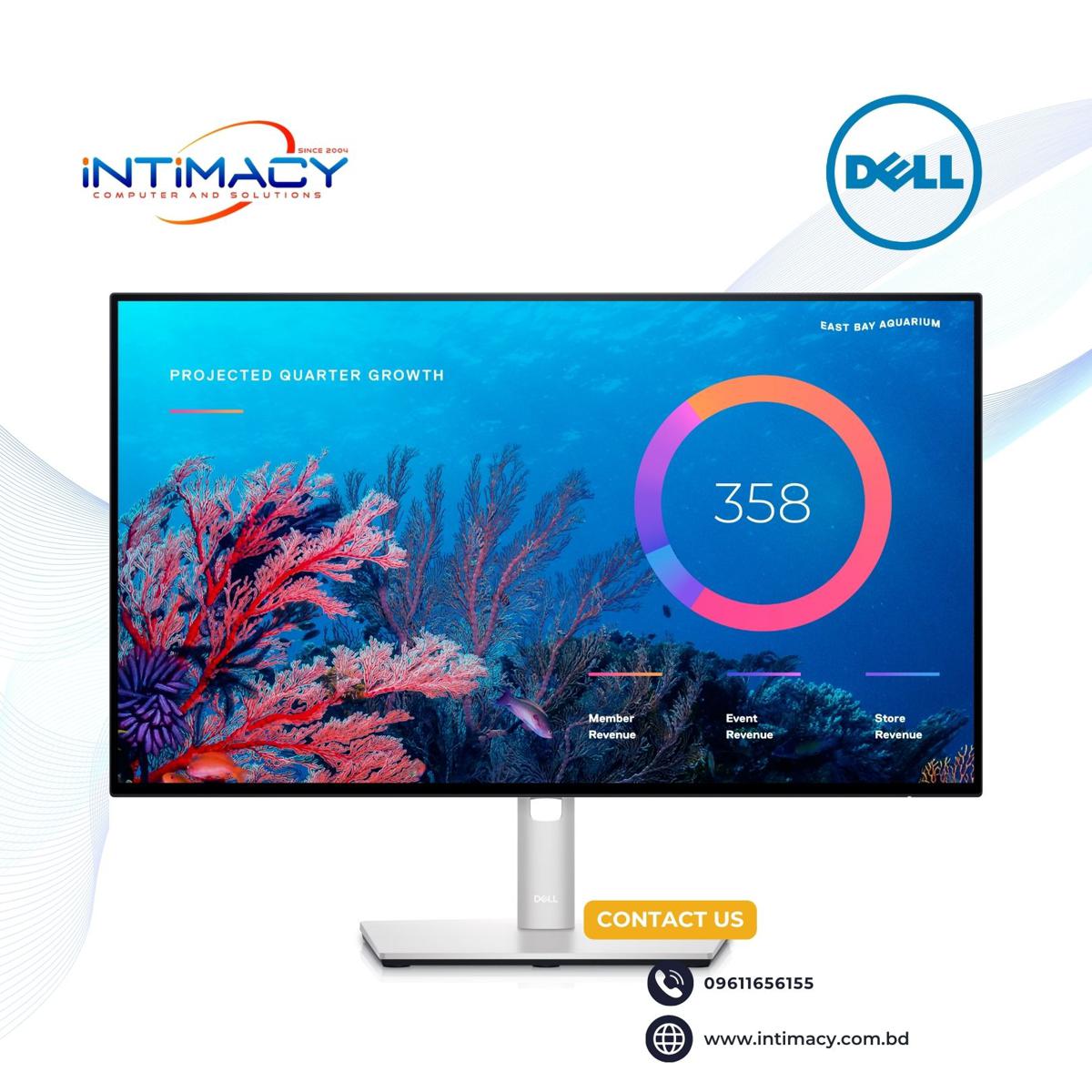 Dell U2422HE UltraSharp 24 Inch FHD HDMI, Dual DP, LAN, Quad USB, Triple USB-C Monitor