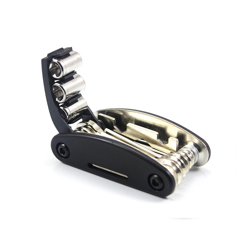 Bike Repair Tool Kit 16 in 1  Portable Socket Multipurpose Wrench Bicycle Multi Tool - সাইকেল. 