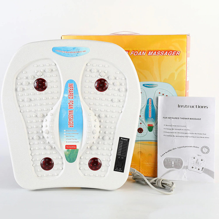 Electric Foot Massager AN-27 Blood Circulation Machine Vibration Massage  Infrared Heating Therapy, Leg Spa, Body Slimming, Relieve Fatigue 1x