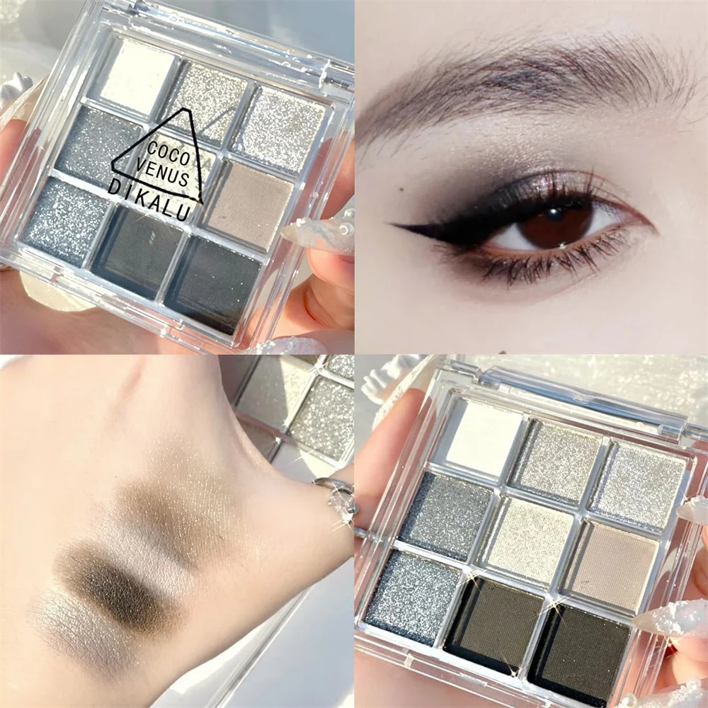 Vibrant And Unique Eye-catching Dark Punk Intense Smokey Look Edgy Intense Party-ready Eyeshadow Smoked Matte Smokey Eye Abandon Abandon. 