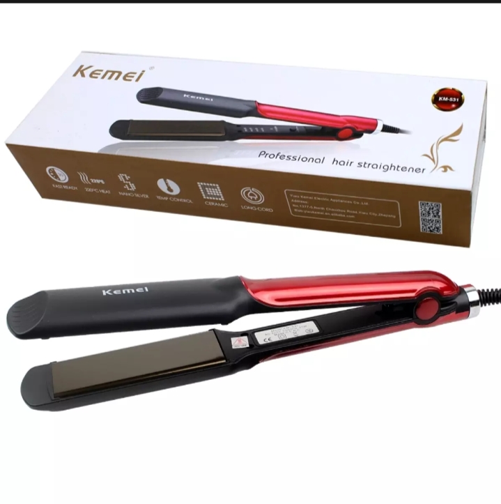 kemei hair straightener km 531
