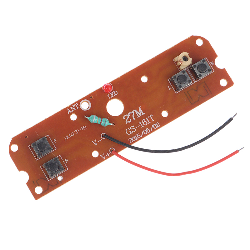 4CH RC Car Remote Control 27MHz Circuit PCB Transmitter and Receiver Board. 