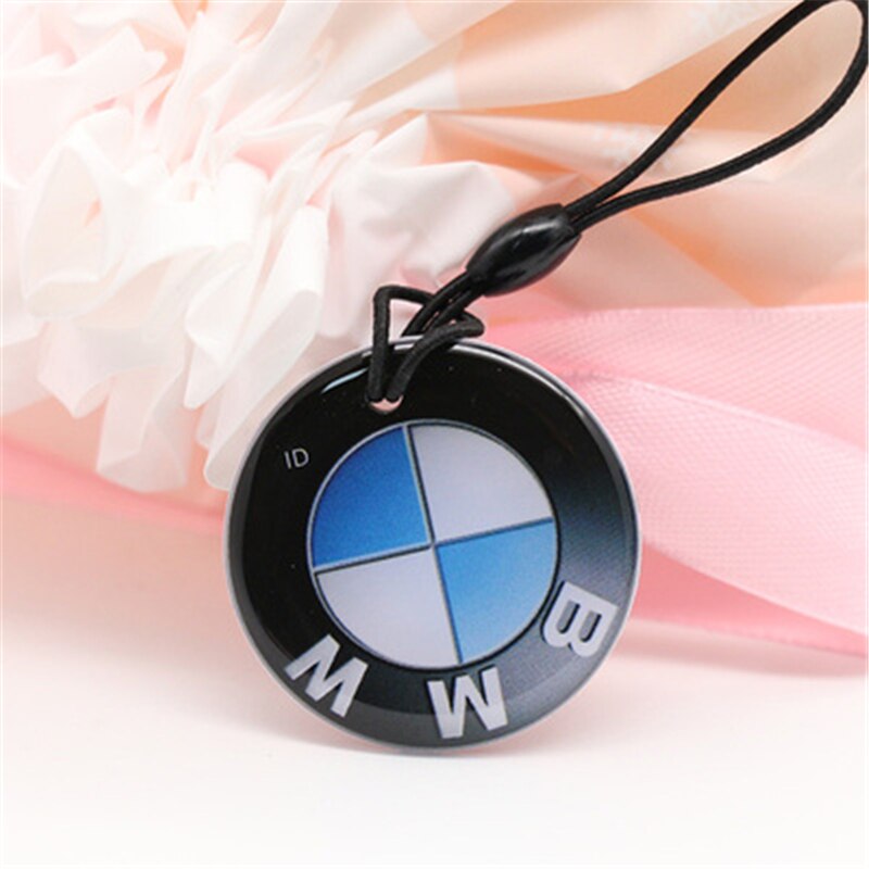 1Pcs RFID EM4305 T5577 Keyfob Token 125Khz ID Rewritable RFID Blank Chip Card Cartoon Badge Key Tag Ring Access Control. 