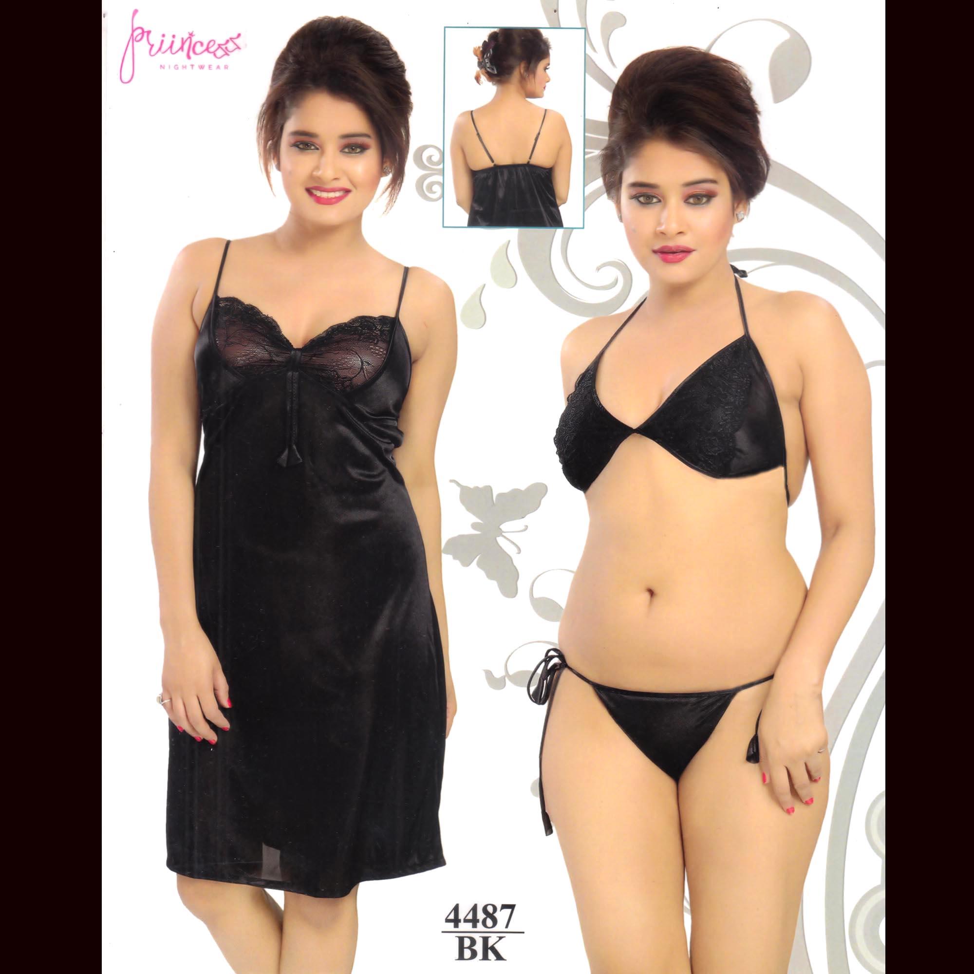 Night Dress (Nighty) 3 Part - Night Dress