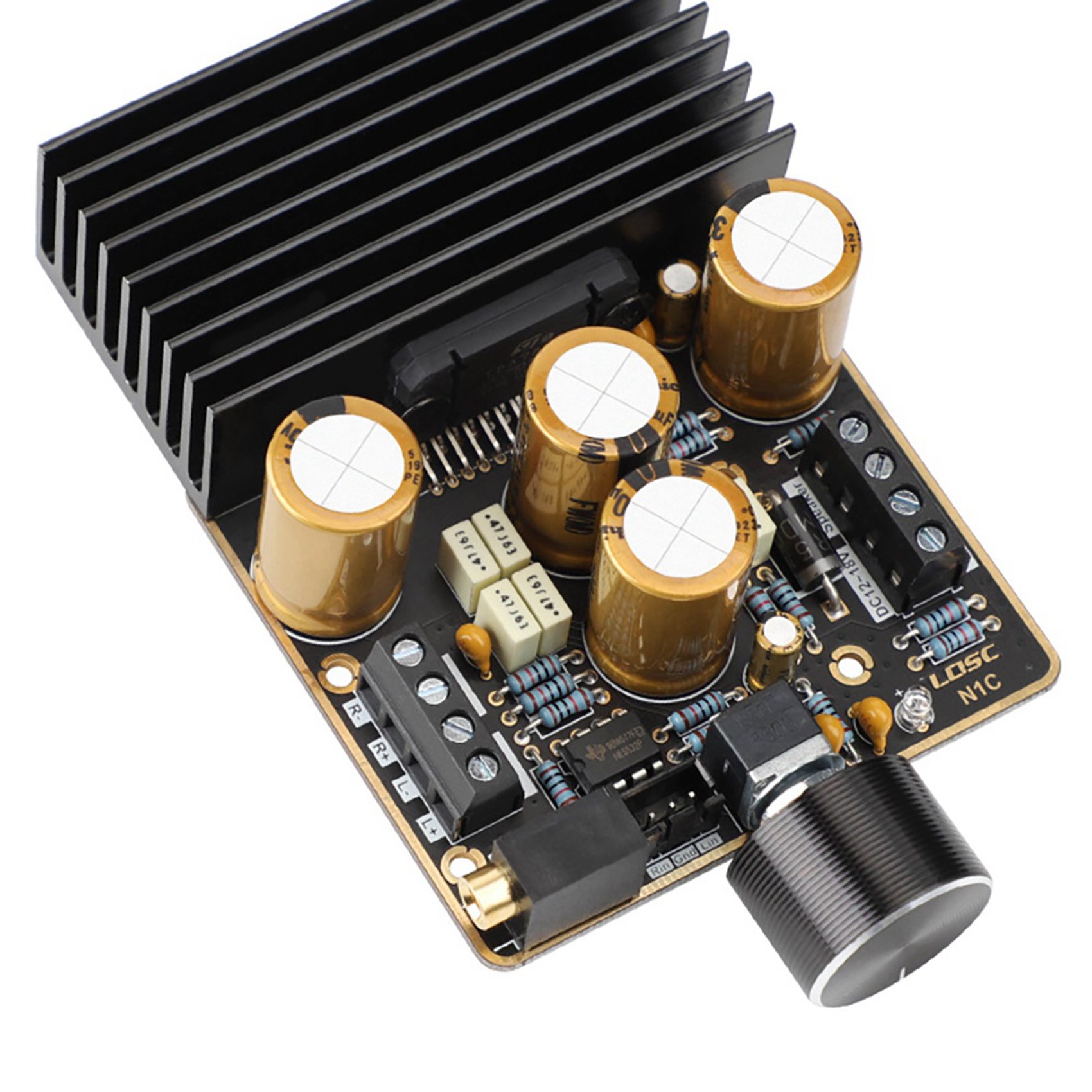 LQSC TDA7850 2.1 Channel Power Amplifier Board 2X80W with Bluetooth Decoder Board. 