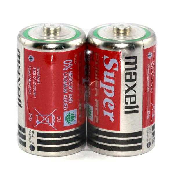 Maxell Super Power Ace Red R14P(AR) Battery. 