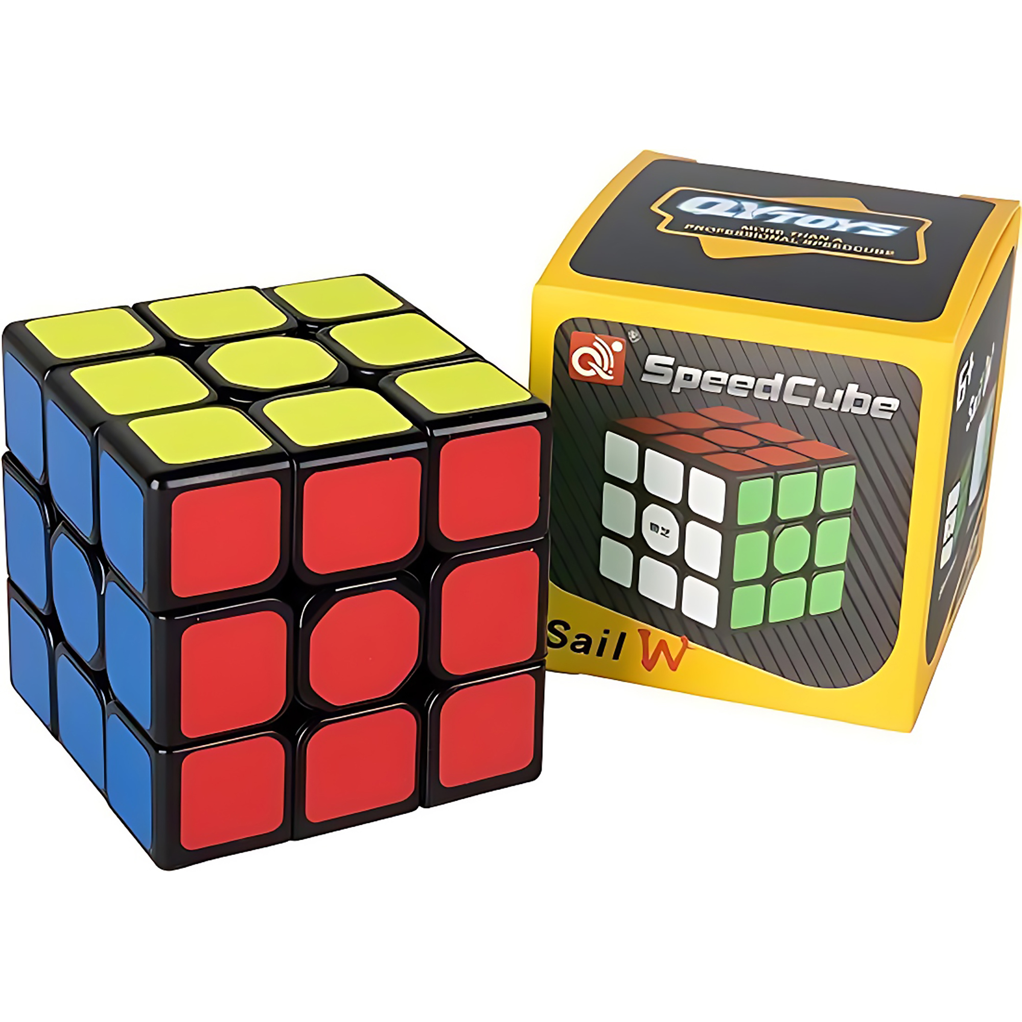 Cubelelo Drift 3M 3x3 (Magnetic) Stickerless Speed Cube. 