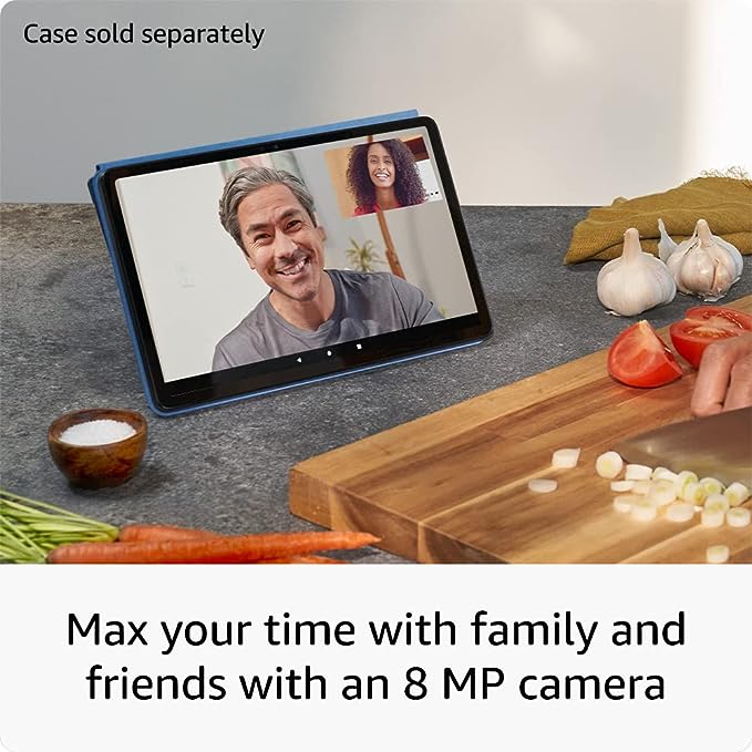 Amazon Fire Max 11 tablet, our most powerful tablet yet, vivid 11" display, octa-core processor, 4 GB RAM, 14-hour battery life, 64 GB, Gray. 