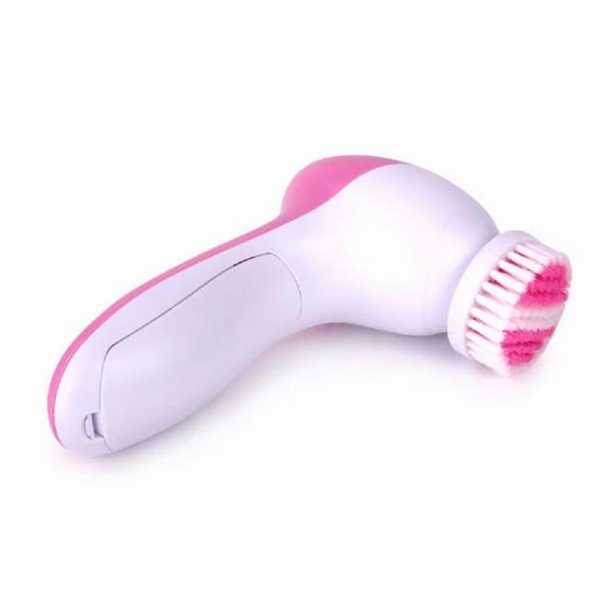 5 in 1 Facial Cleansing Brush- Face Spin Brush Set, Deep Cleansing, Gentle Exfoliating, Removing Blackheads, Massaging, Face and Body. 