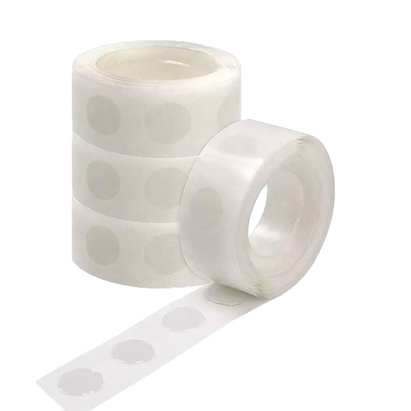 JAERBEE 4 Rolls Glue Point Balloon Glue Removable Adhesive Dots Double Sided Dots of Glue Tape for Balloons for Party Decoration. 