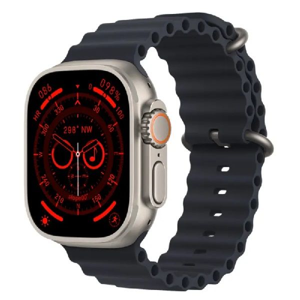 HK8 Pro Max Ultra Smart Watch Men 49mm AMOLED Screen Compass NFC Smartwatch Blood Pressure Fitness Watches for Android IOS 2023. 