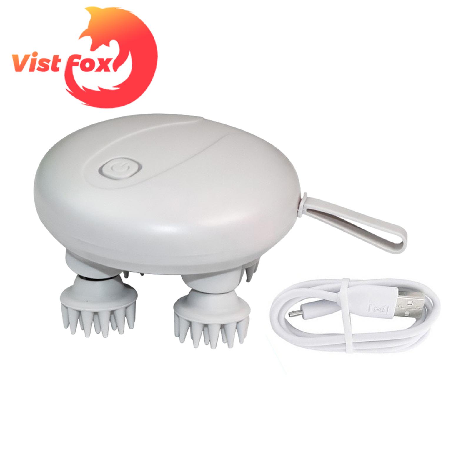 Smart Scalp Massager Portable Electric Scalp Massager Waterproof Speed Adjustable Dry/wet Use Handheld Hair Scalp Massager Machine. 