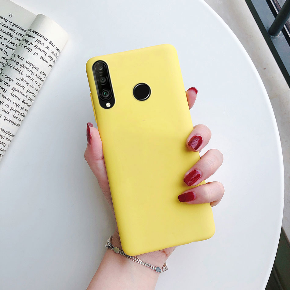 Case For Huawei P40 Lite E P30 Lite Pro P20 Lite P10 P Smart Plus Z 2019 2018 Matte Soft Back Cover Case. 