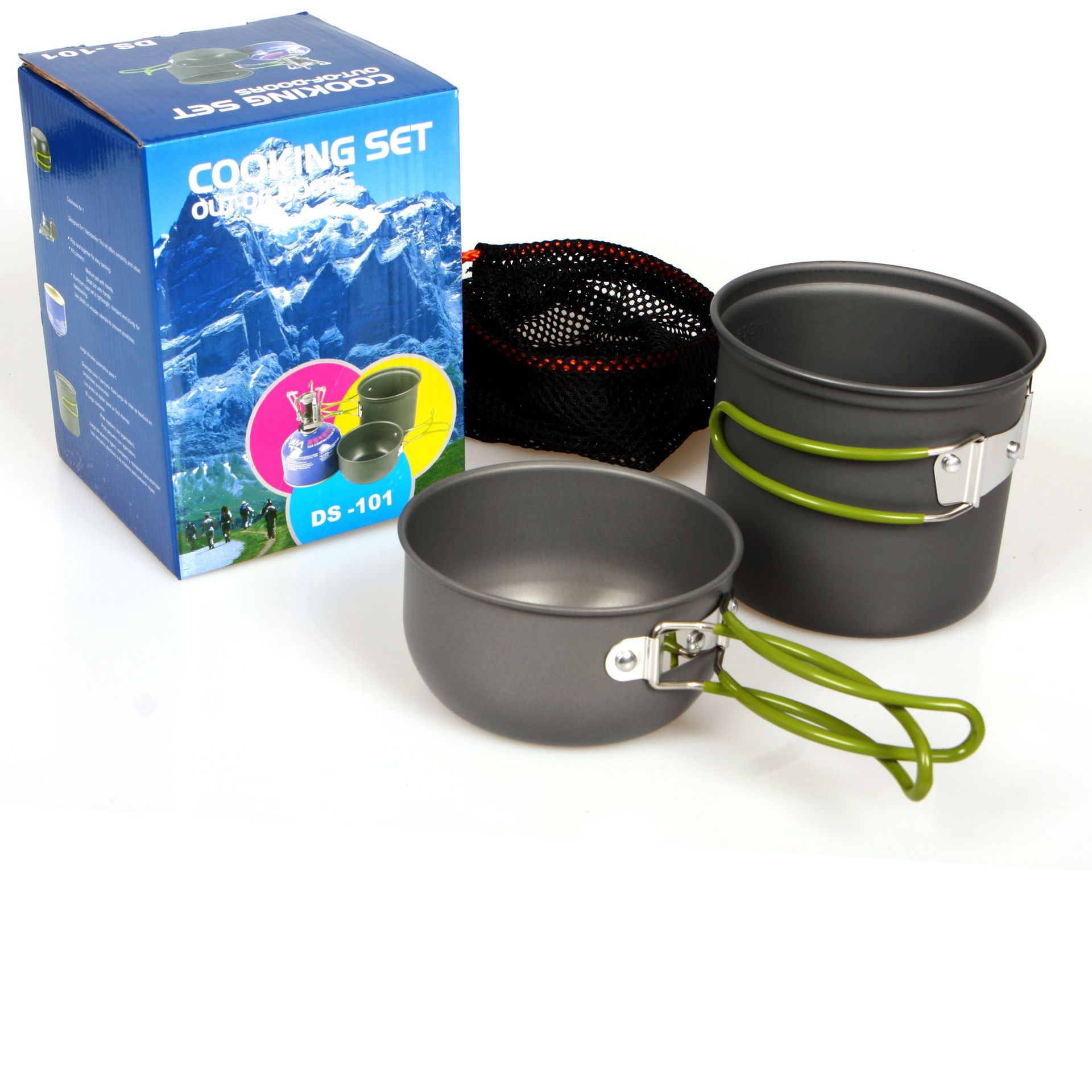 Bdhills Foldable Camping Cookware Cooking Set DS-101. 