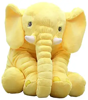 Elephant Plush Pillow Yellow Buy Online At Best Prices In
