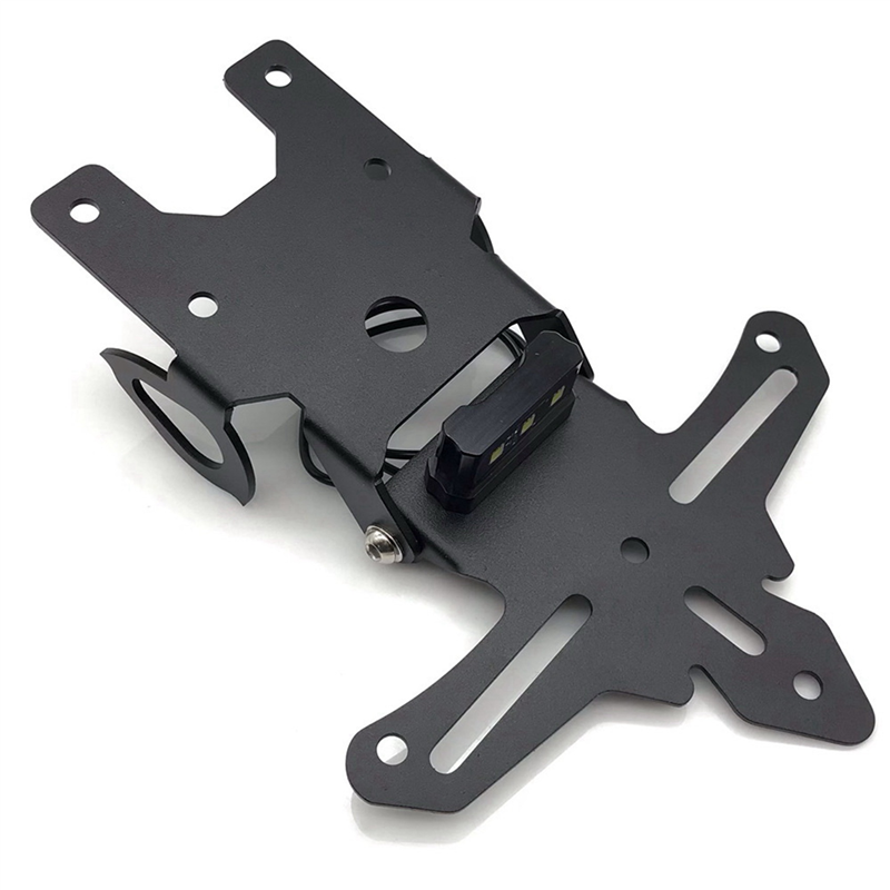 2X Motorcycle License Plate Holder Bracket Eliminator with LED Light for XSR155 XSR 155 2019 2020 2021. 