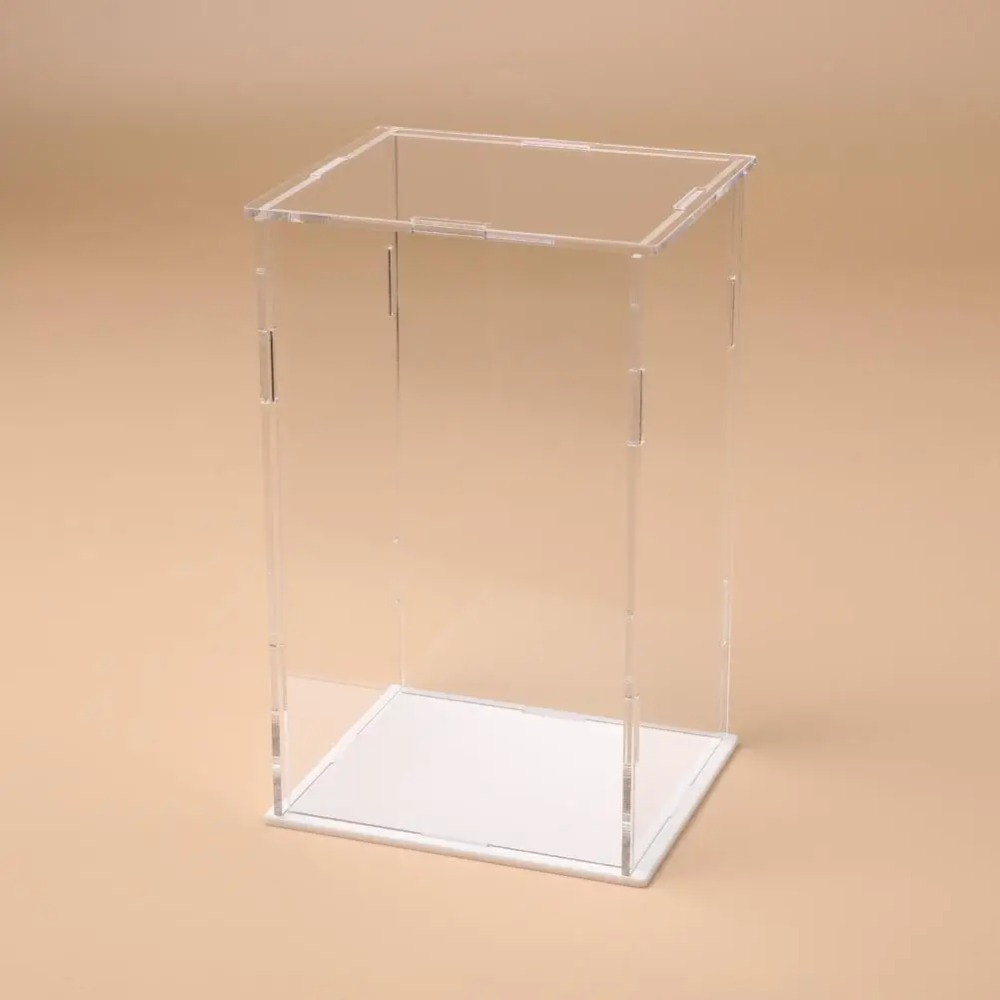 House Scene Dolls Transparent Labubu Doll Storage Case Large Capacity DIY Hand-made LABUBU Display Box Acrylic Clear Popmart Display Stand Studio. 