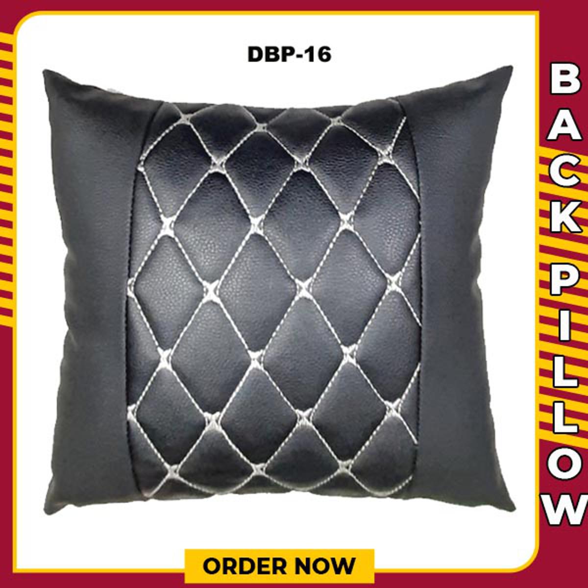 Pvc Leather Car Back rest Pillow,car pillow - DBP-16