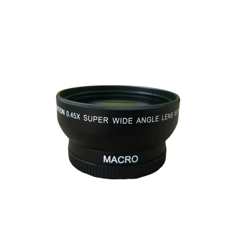 GIAEOSEA 52MM wide-angle lens macro camera additional lens 0.45X0.45 times distortion-free wide-angle macro two-in-one. 