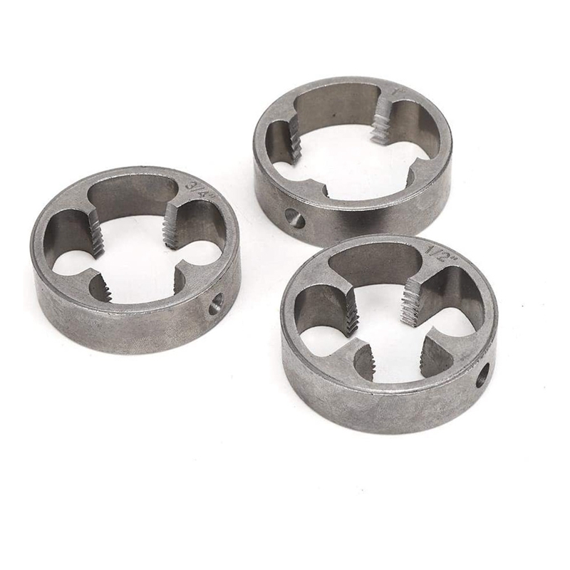Pipe Thread Cutting Tool PVC Thread Maker NPT Round Tool Set Pipe Threader Plumbing Tool, PVC Thread Tool. 