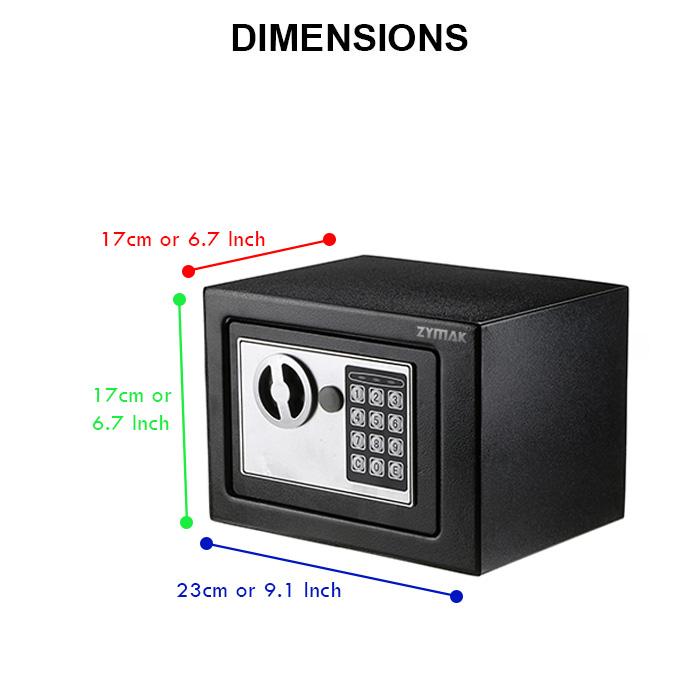 Mini Locker Zymak L64 Digital Locker Safe Locker Vault. 