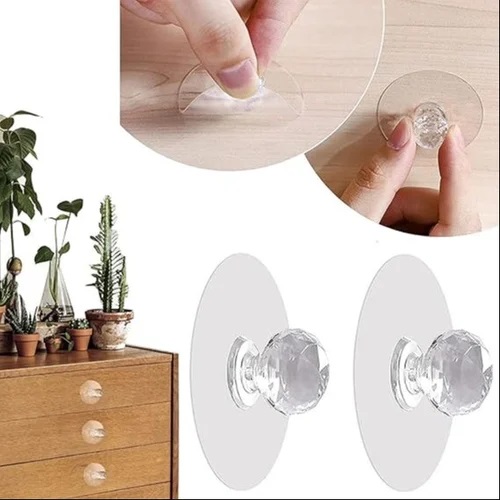 Diamond wall hook self adhesive stylish design for multipurpose use