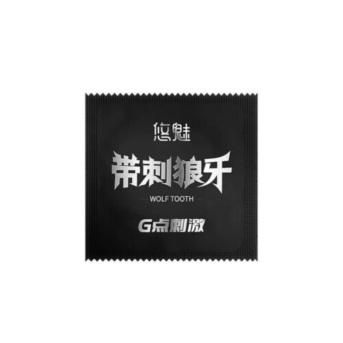Wolf Tooth 9D Large Dots Condom for Men Women G Dot Stimulation Spike With Nubs 12pcs Pack | Brand- G POINT. 