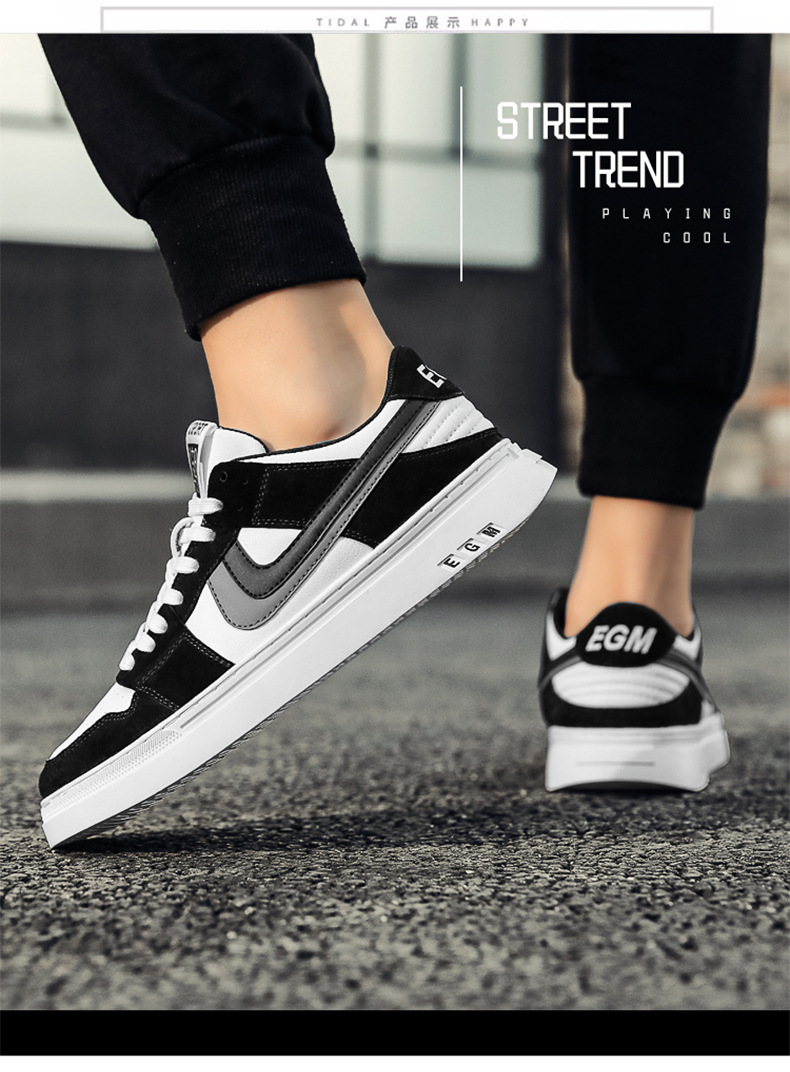 High Top Shoes Men's Sneakers Air Force One Trendy Versatile