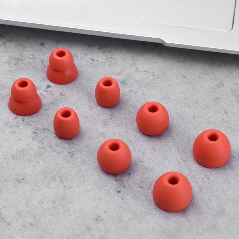 Earbuds Ear Tips Replacement 4 Pairs Soft Silicone Multi Size for beats Flex/X/Powerbeats Pro in-Ear Headphone Earphone. 