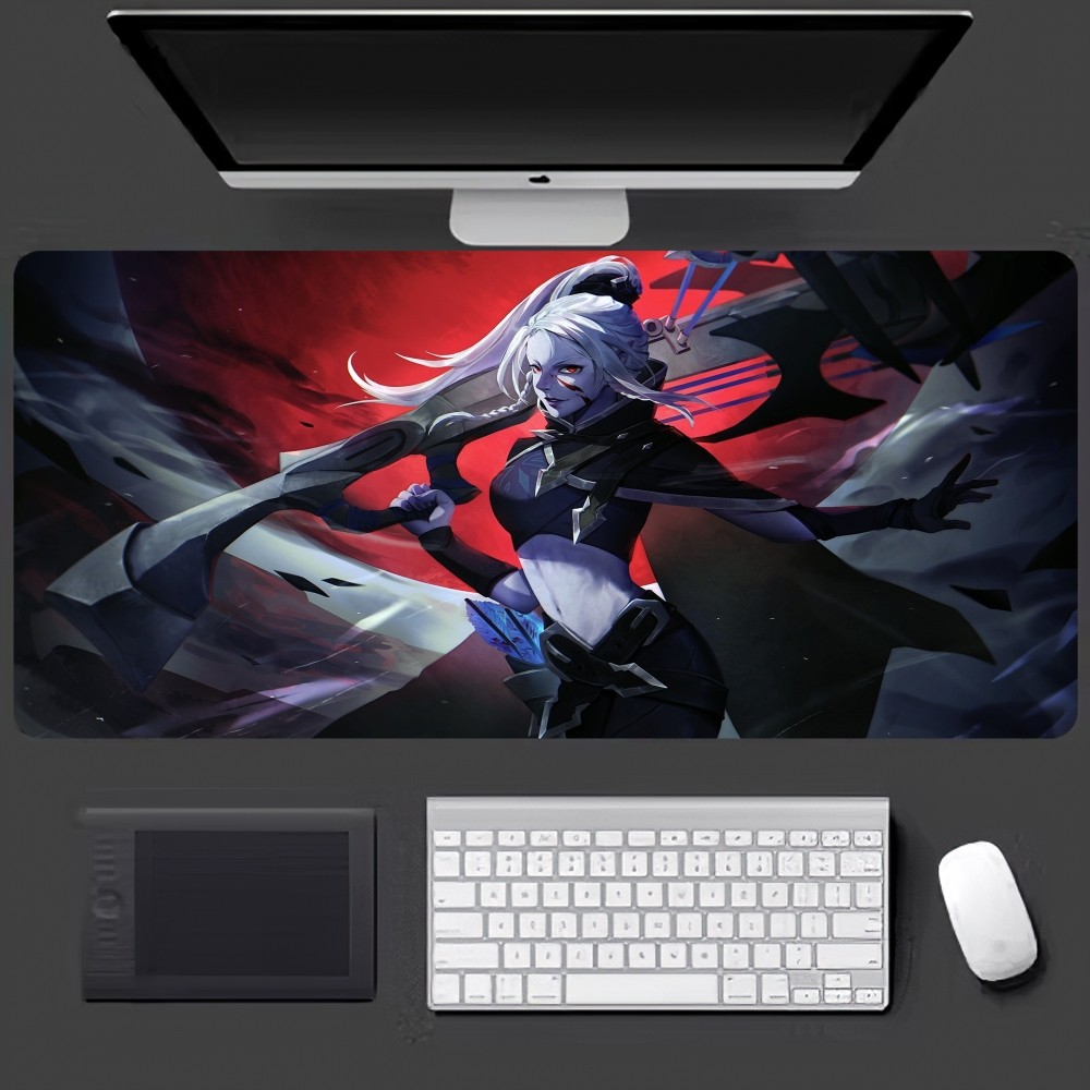 Game Dota 2 Mousepad Large Gaming Compute Gamer PC Keyboard Mouse Mat. 