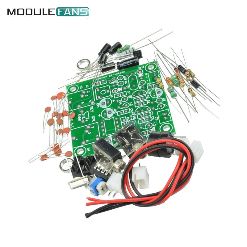 【Alizeker Mall】HAM Pixie RADIO 40M CW Shortwave QRP Pixie Transmitter Receiver 7.023MHz-7.026MHz Diy Electronic. 