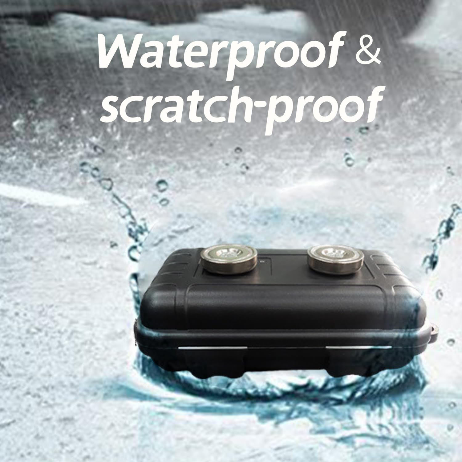 Mini Magnetic Key Box Car Hide Key Magnetic Waterproof Magnetic Key Holder Multipurpose Key Holder for Under Car Rust-Proof box. 