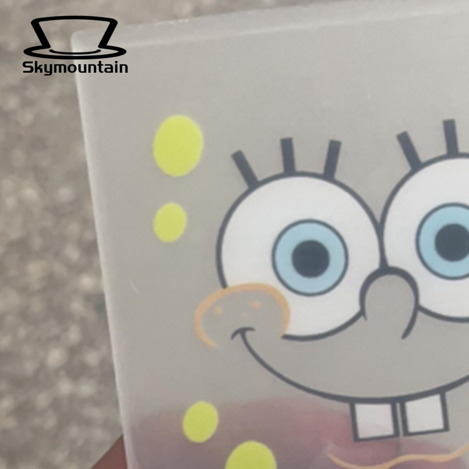 Skymountain Sponge Container Three-dimensional Space Saving SpongeBob Sponge Holder. 