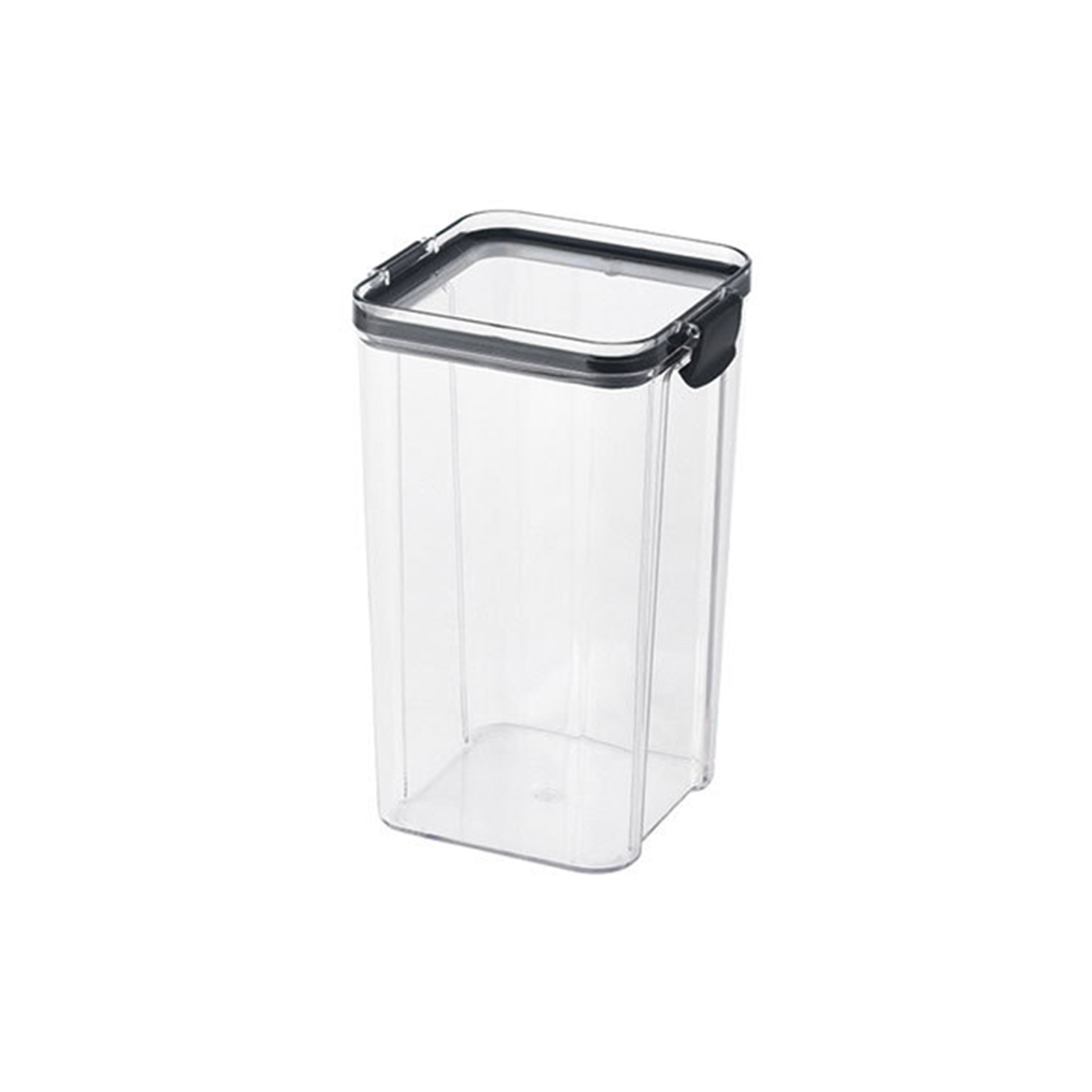 Moisture-proof Stackable Transparent Sealed Food Storage Jar Container with Lid. 